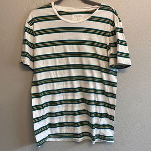 Guess- men’s striped tee- Size large